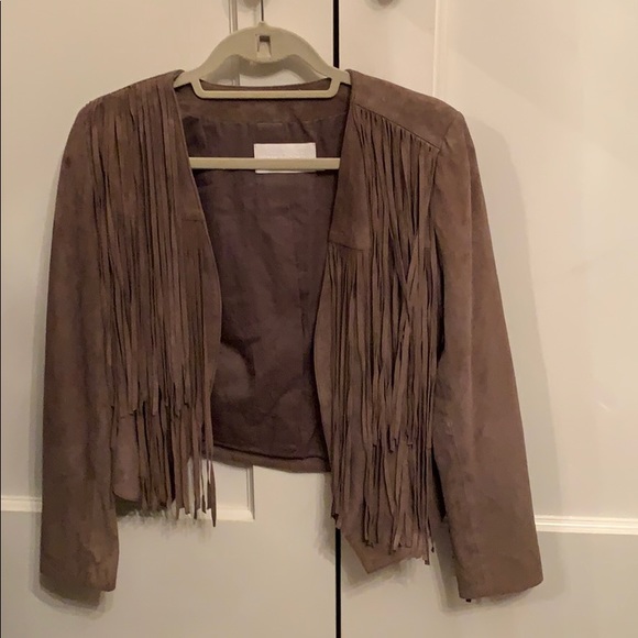 Walter Baker suede fringe jacket - Picture 1 of 1
